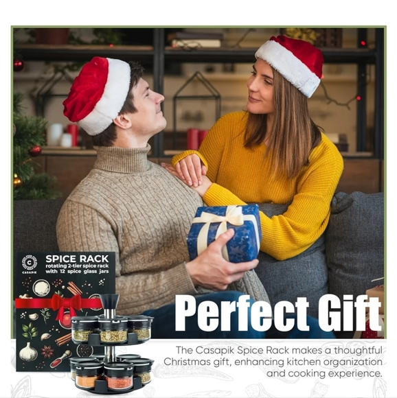 Rotating Spice Rack Organizer - Picture 6 of 7